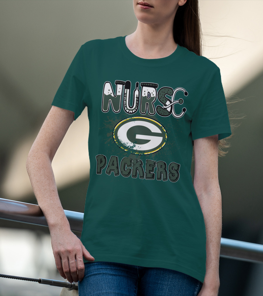 Nurse Green Bay Packers T-Shirt
