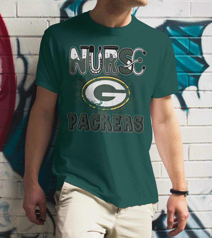 Nurse Green Bay Packers T-Shirt