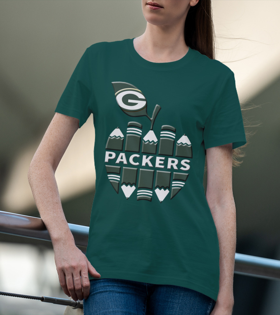 Packers Pencil Apple T-Shirt