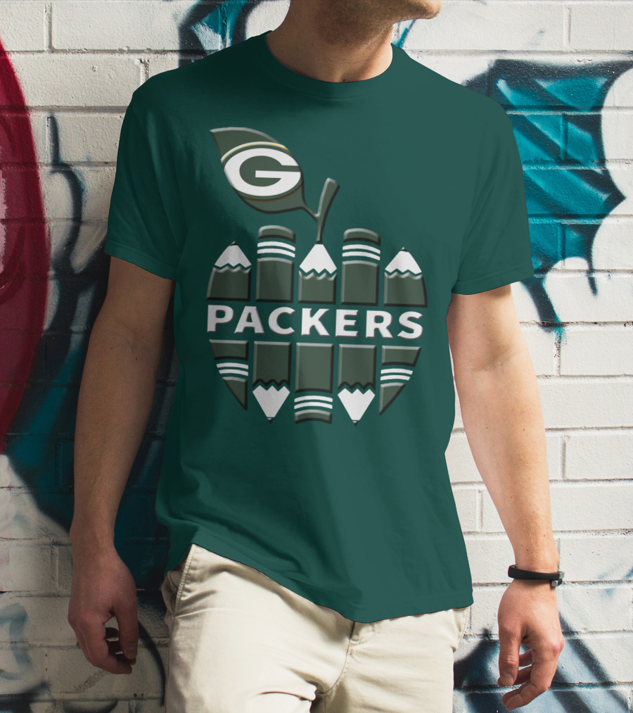 Packers Pencil Apple T-Shirt
