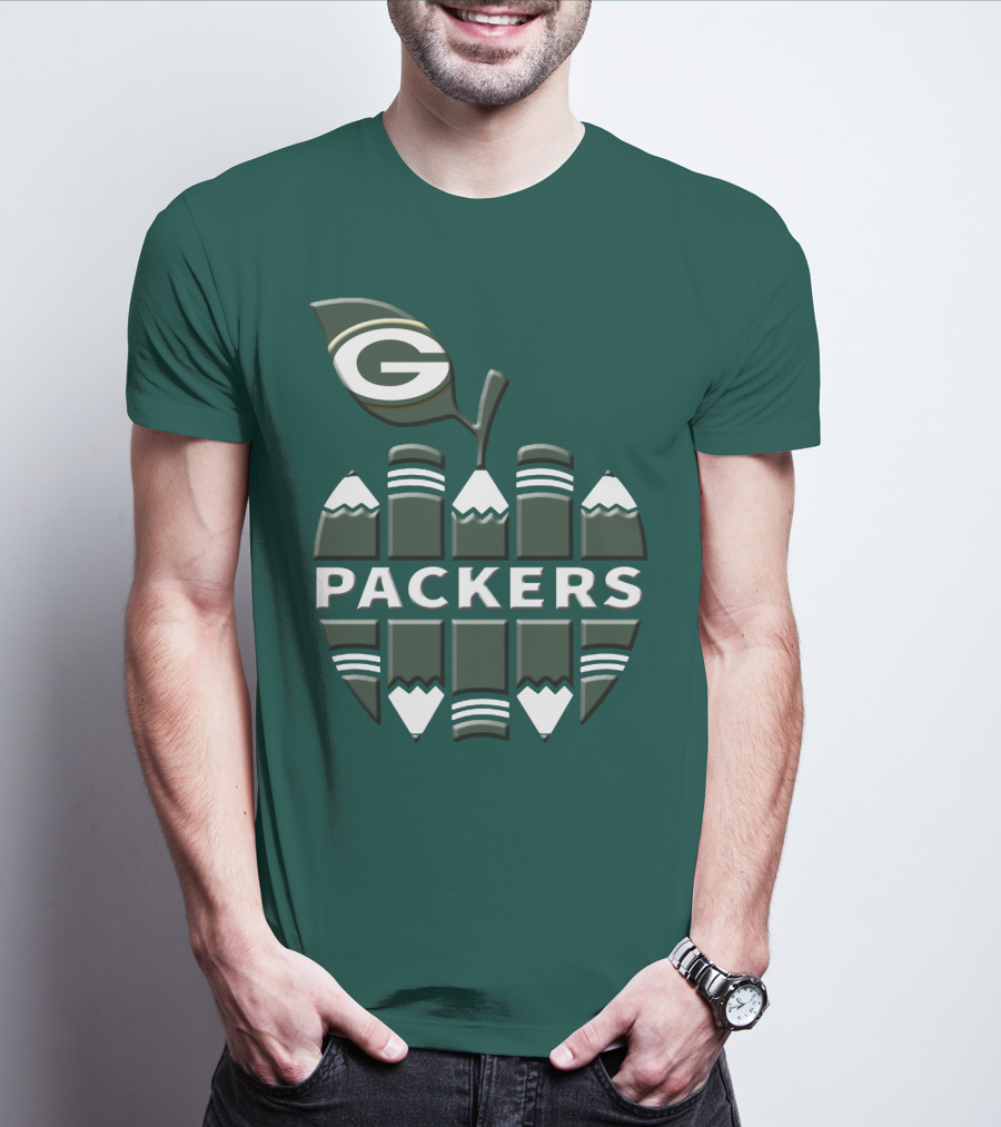 Packers Pencil Apple T-Shirt