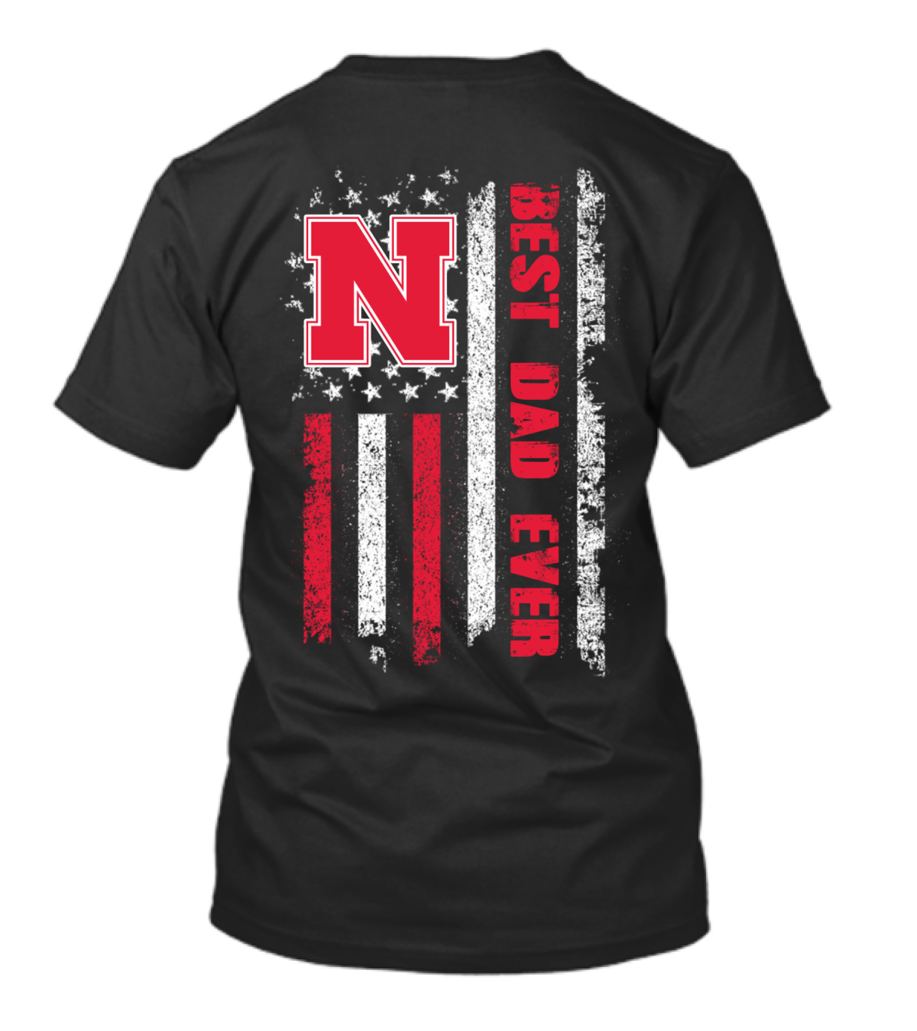 N Best Dad Ever American Flag Evd 054 T-Shirt