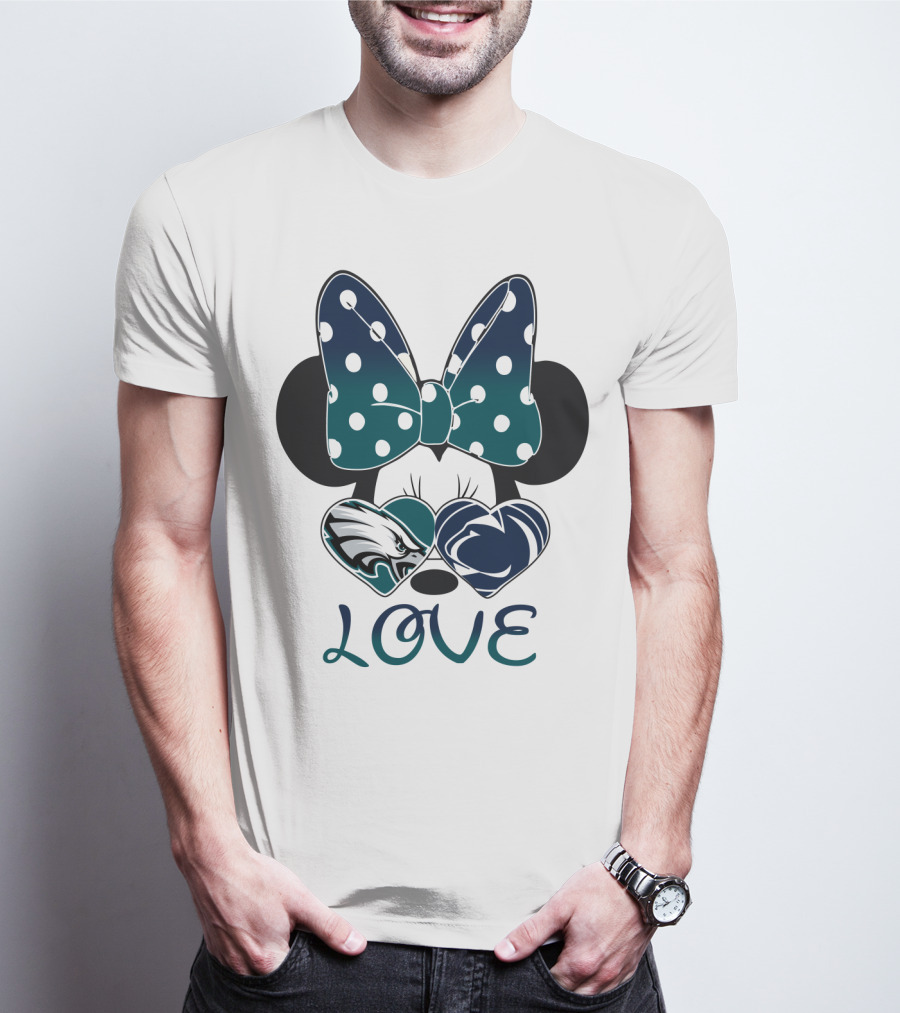 Love Mickey Eagle Penn State T-Shirt