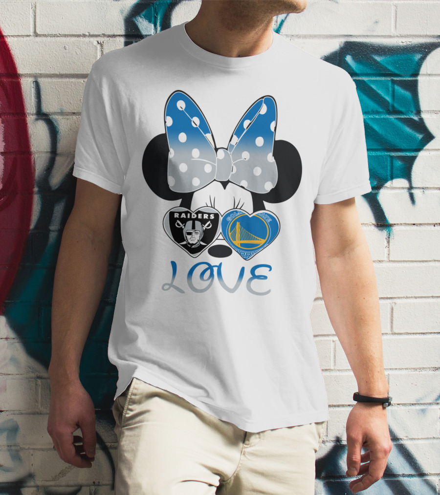 Love Raiders Warriors Bow T-Shirt