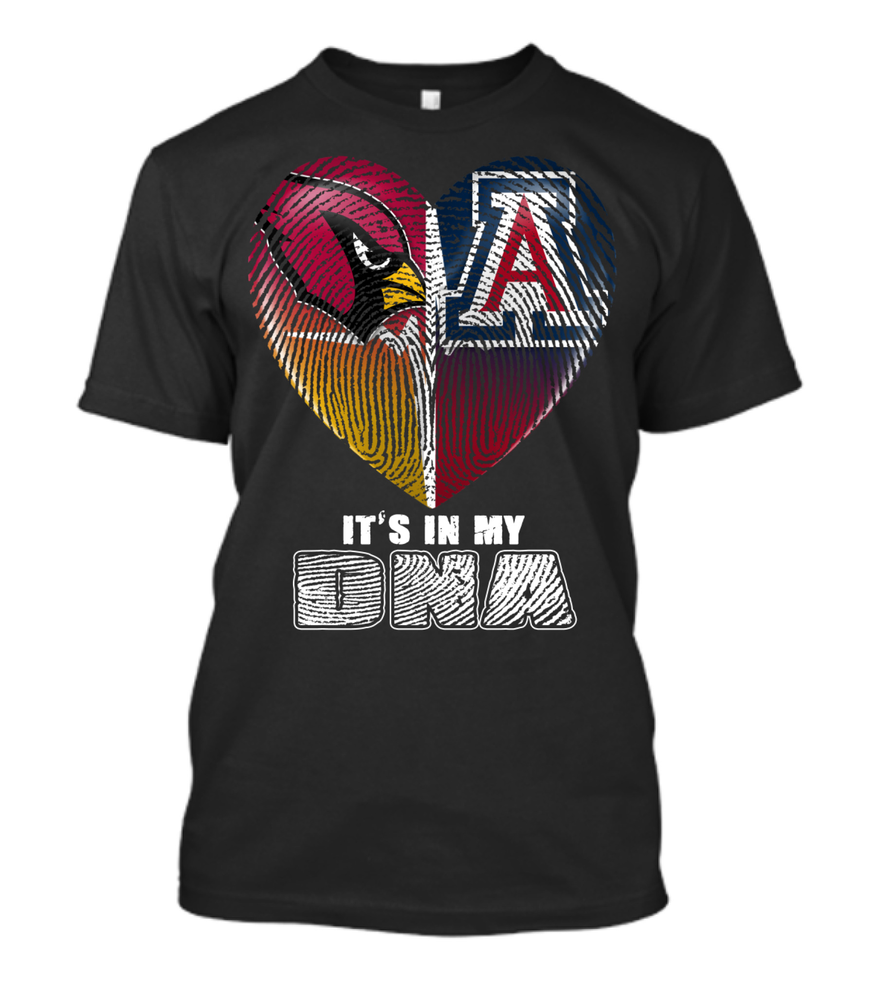 Arizona Cardinals And Wildcats It's In My Dna 031 T-Shirt