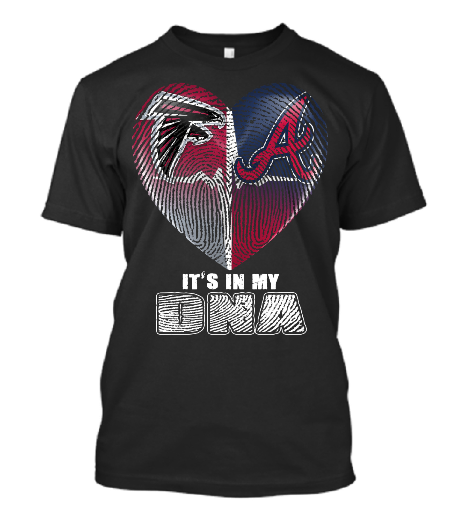 Atlanta Falcons And Braves It's In My Dna T-Shirt