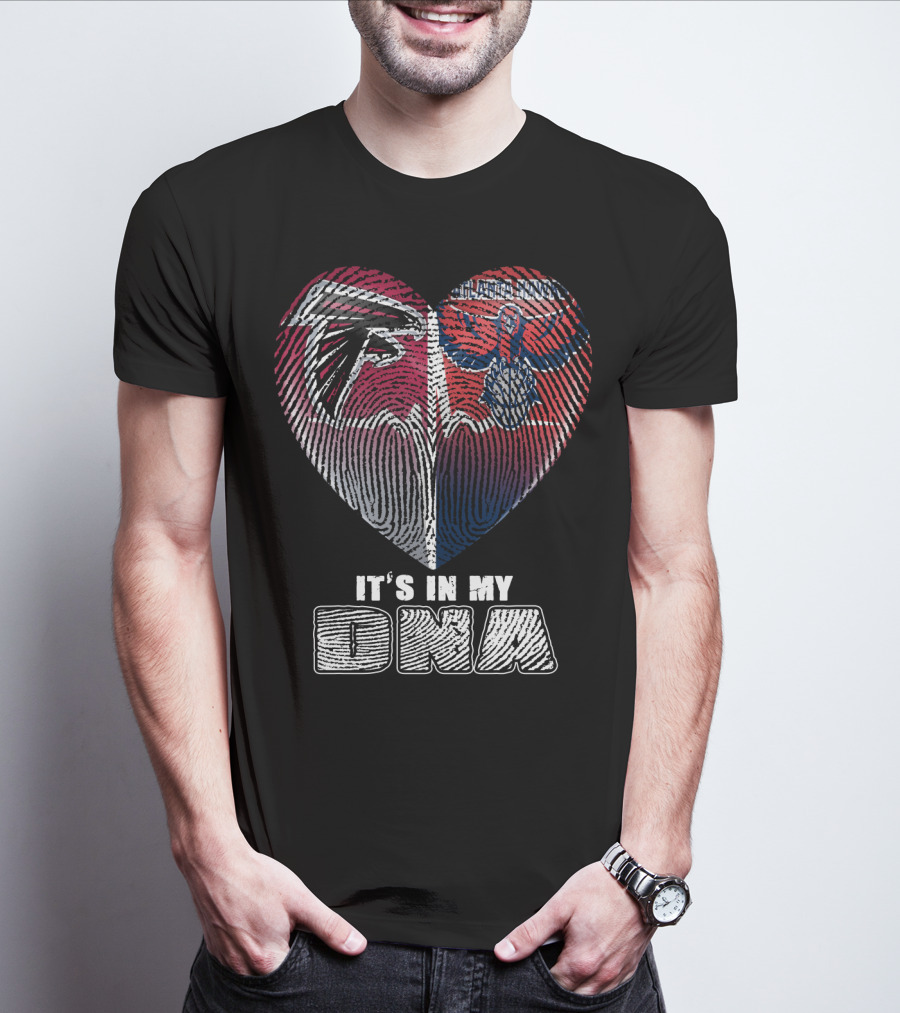 It's In My Dna Falcons Atlanta Basketball T-Shirt