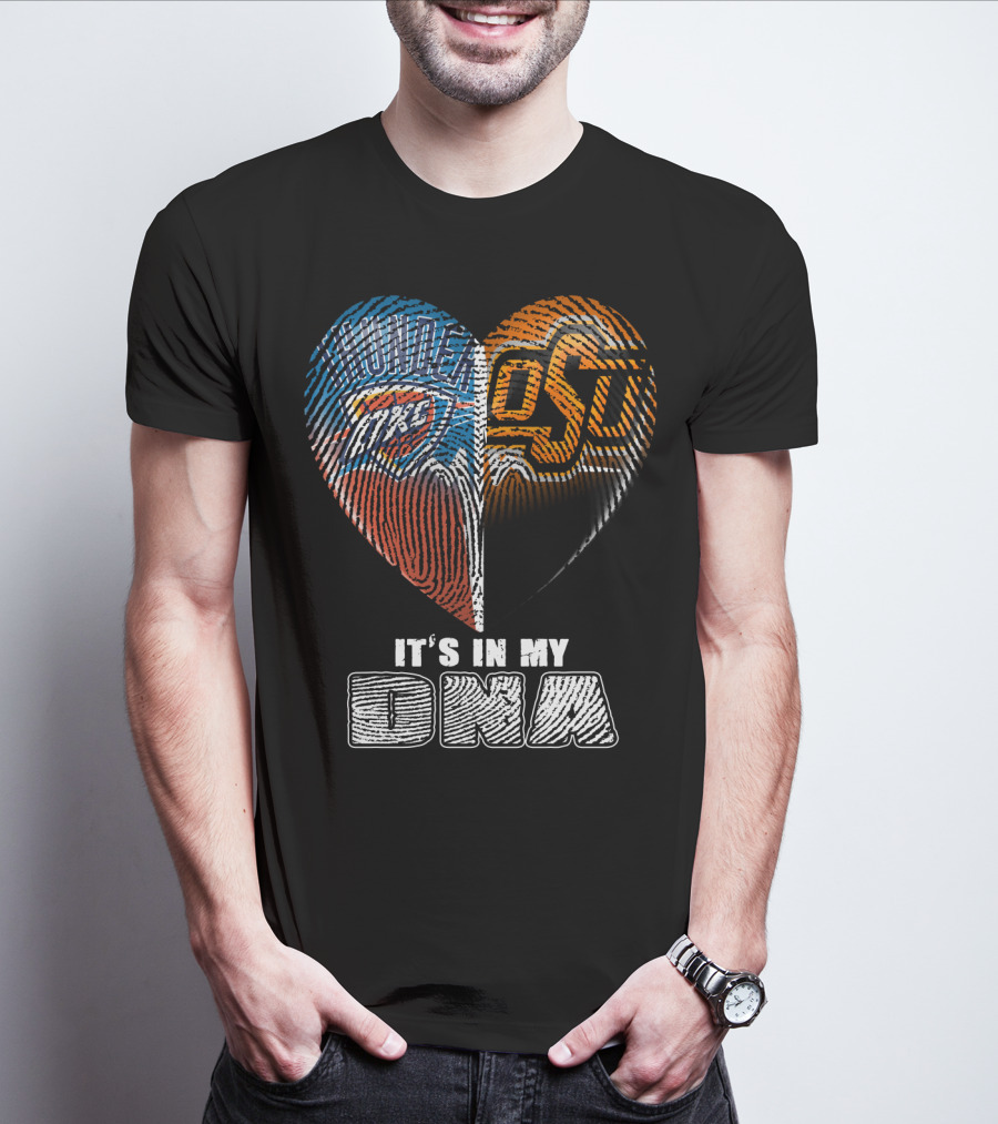 Oklahoma Thunder Osu It's In My Dna T-Shirt