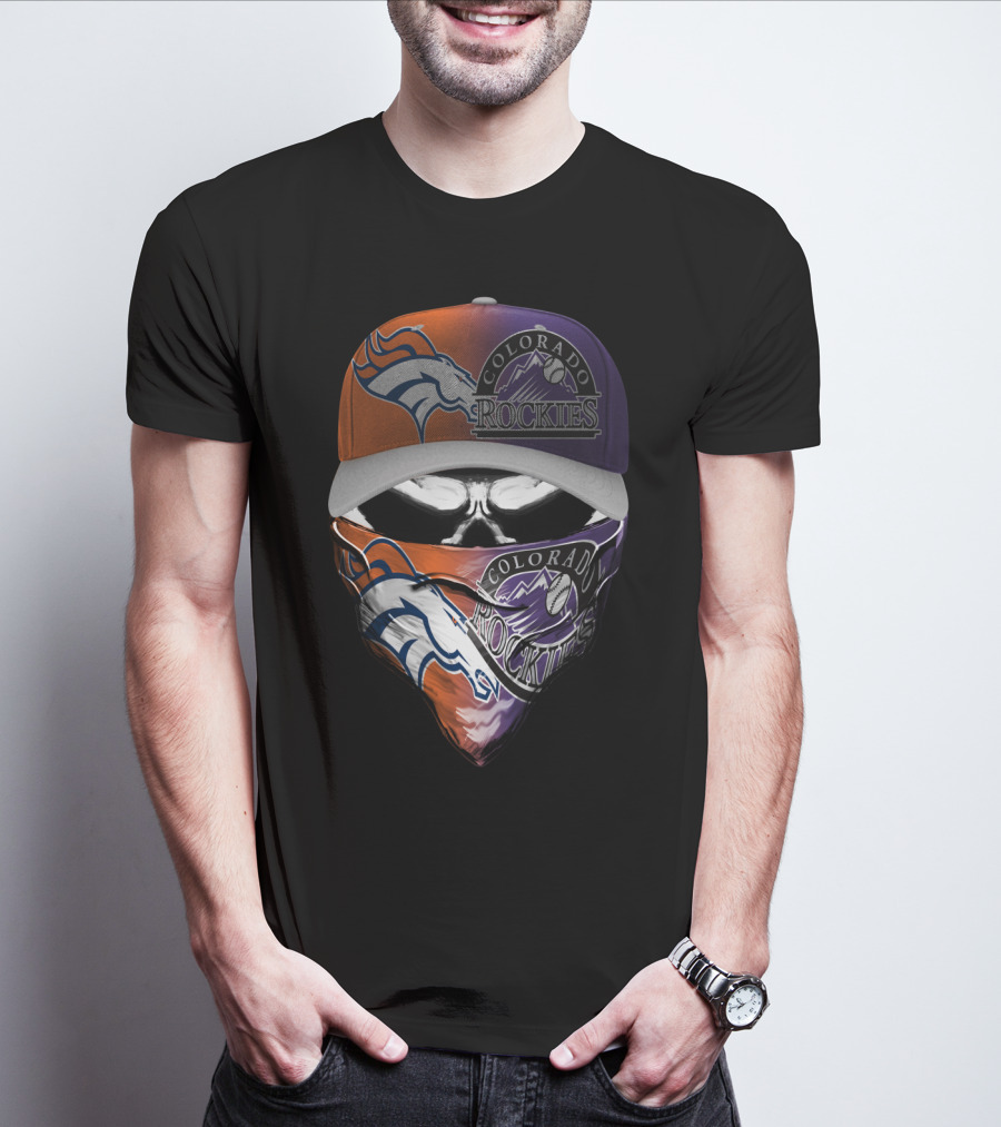 Colorado Rockies Broncos Skum 018 T-Shirt