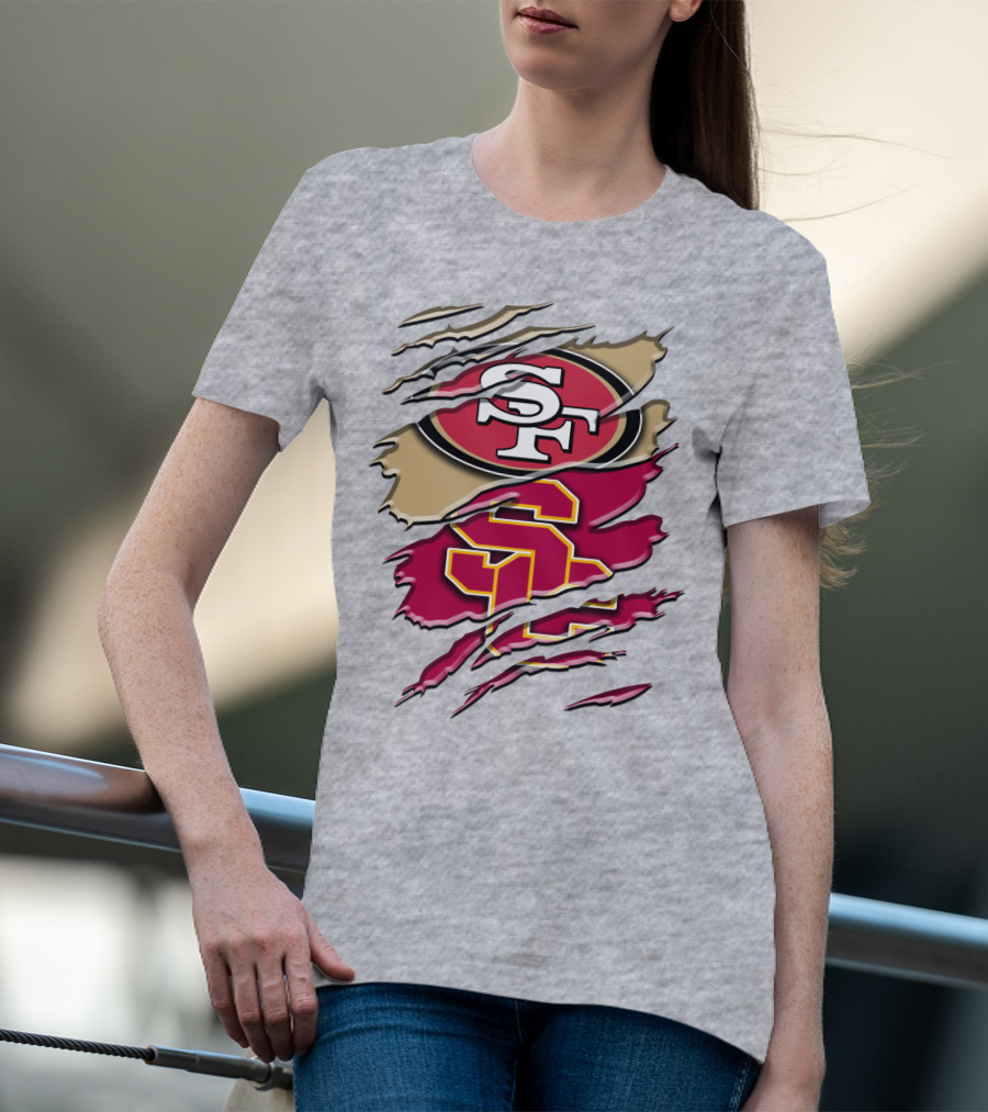 49ers Usc Mashup Rah T-Shirt