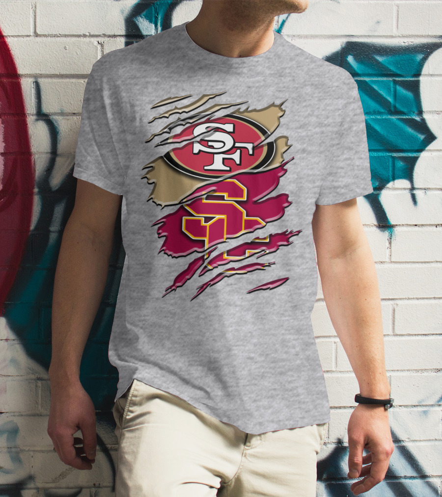 49ers Usc Mashup Rah T-Shirt