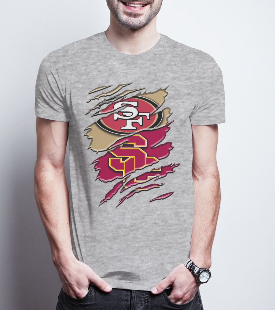 49ers Usc Mashup Rah T-Shirt