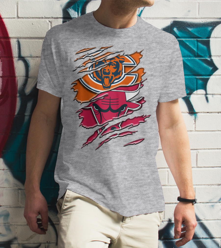 Chicago Bears Bulls Rah 007 T-Shirt