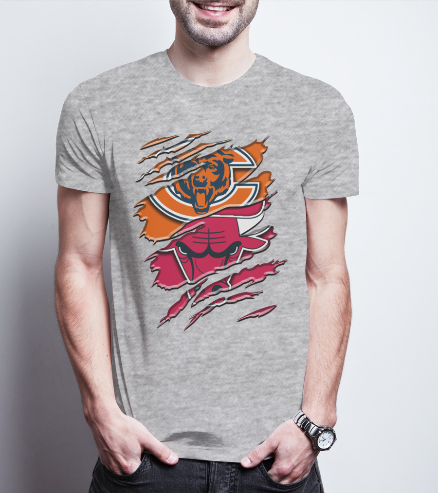 Chicago Bears Bulls Rah 007 T-Shirt