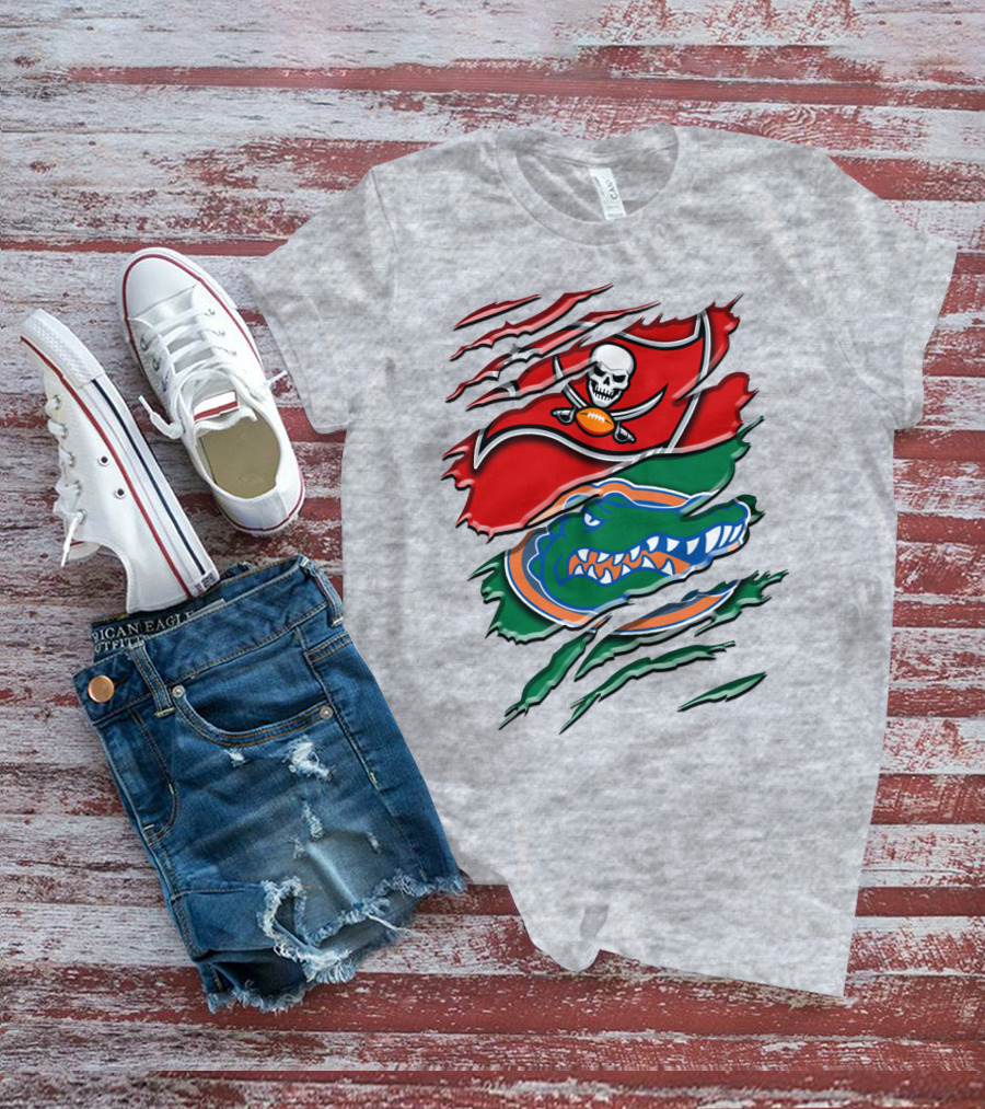 Tampa Bay Buccaneers Florida Gators Rah 024 T-Shirt