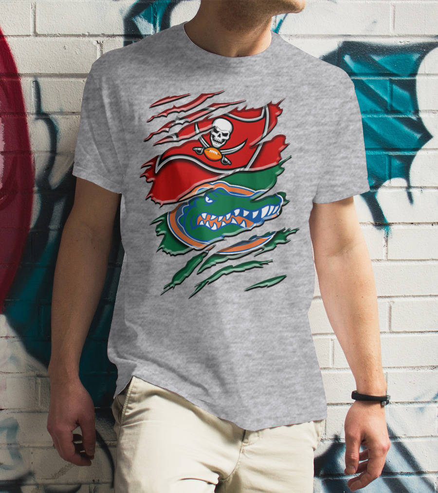 Tampa Bay Buccaneers Florida Gators Rah 024 T-Shirt