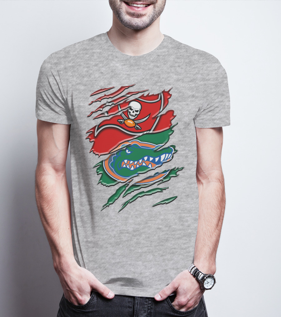Tampa Bay Buccaneers Florida Gators Rah 024 T-Shirt