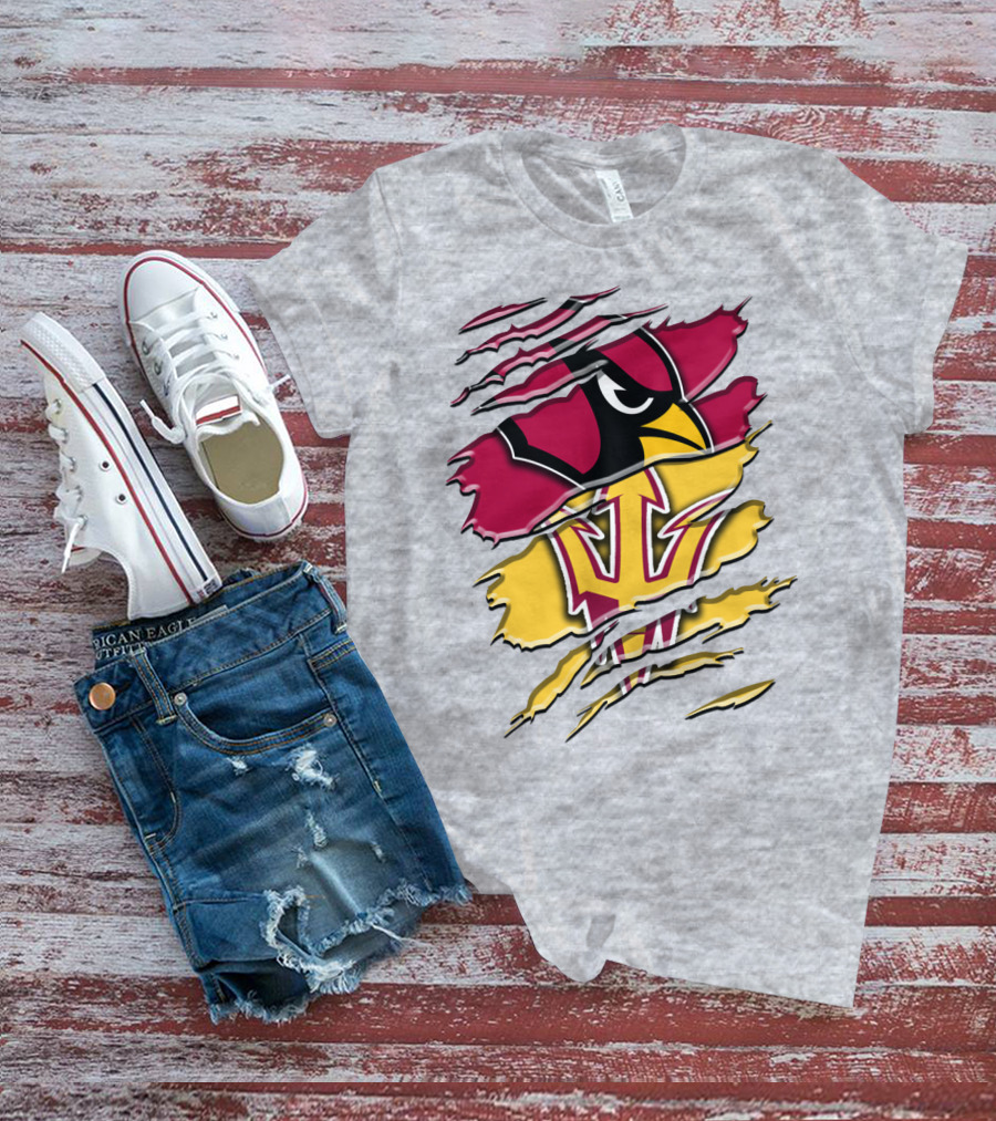 Cardinals And Sun Devils Rah 030 T-Shirt