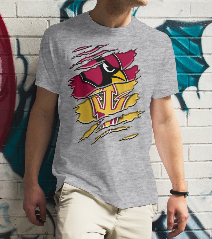 Cardinals And Sun Devils Rah 030 T-Shirt
