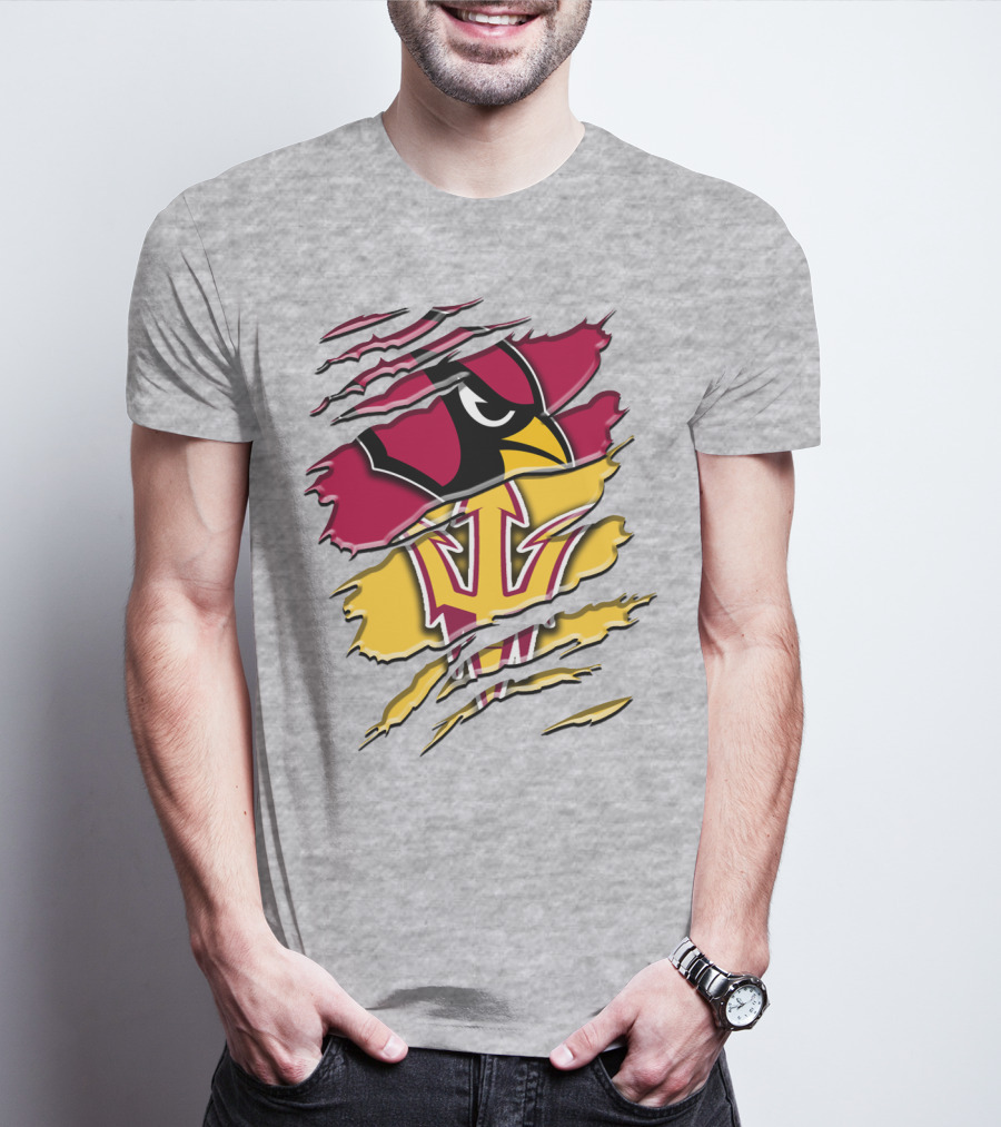 Cardinals And Sun Devils Rah 030 T-Shirt