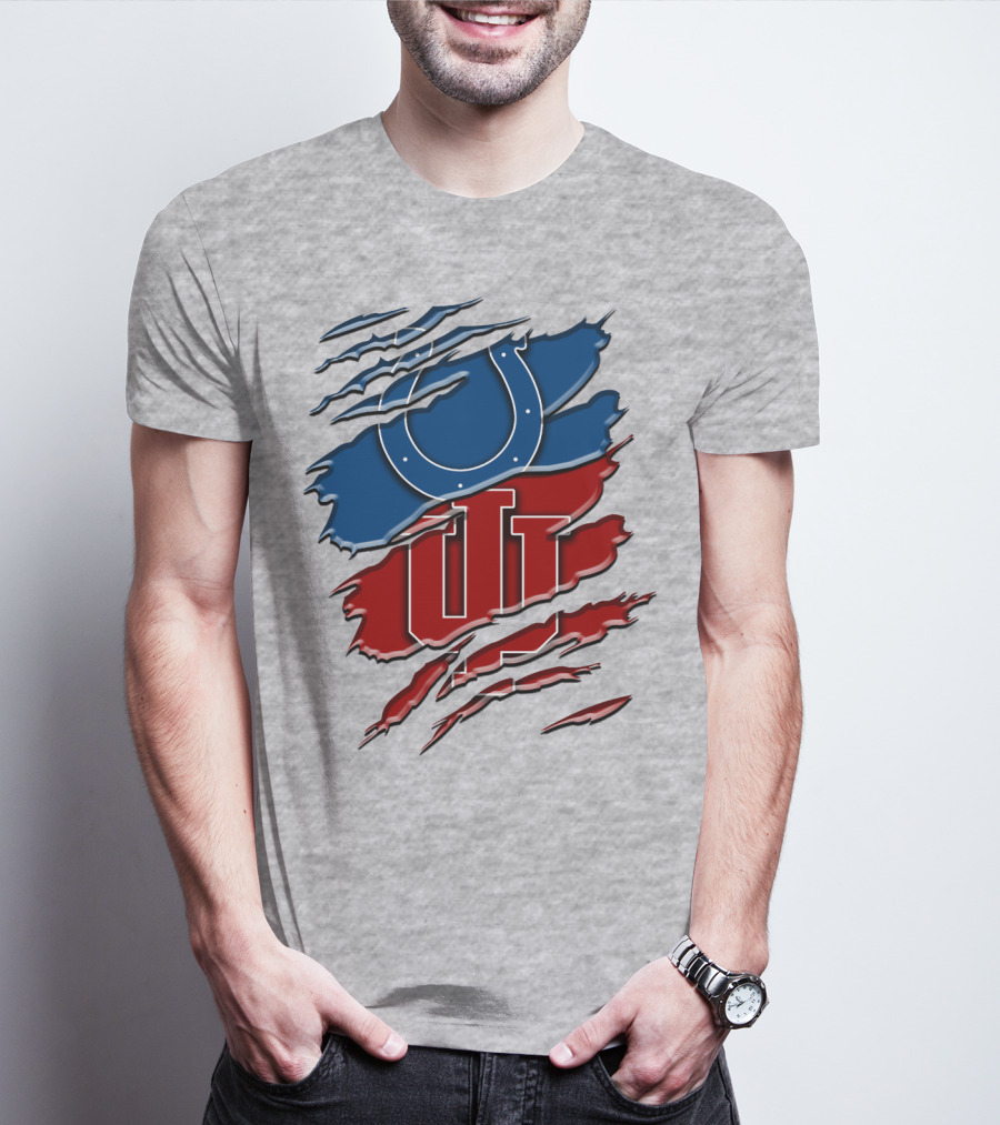 Indianapolis Colts Indiana University Mashup Rah T-Shirt