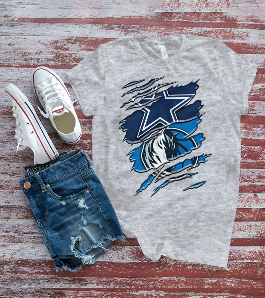 Dallas Cowboys Mavericks Crossover Rah 044 T-Shirt