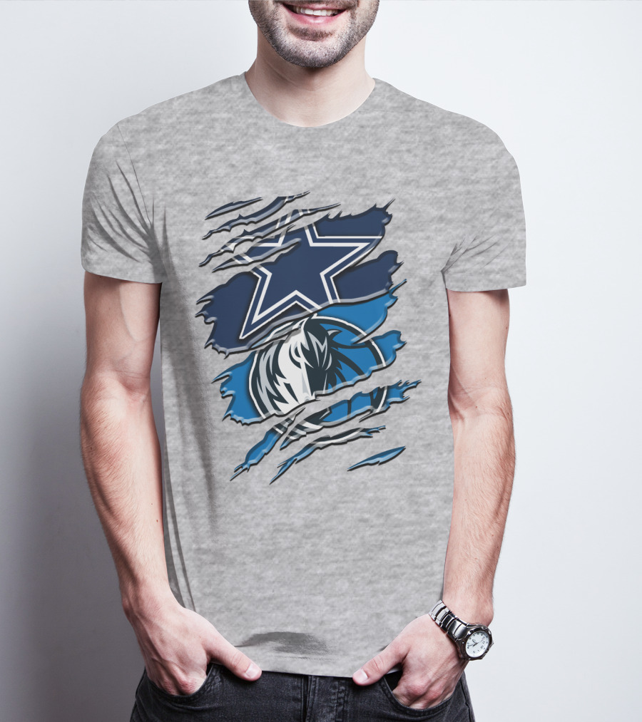 Dallas Cowboys Mavericks Crossover Rah 044 T-Shirt