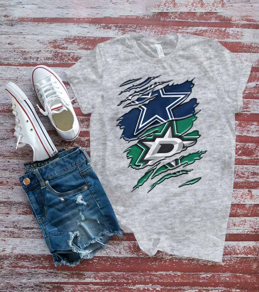Dallas Cowboys And Dallas Stars Rah 045 T-Shirt