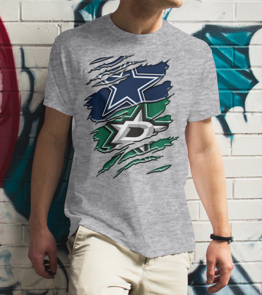 Dallas Cowboys And Dallas Stars Rah 045 T-Shirt