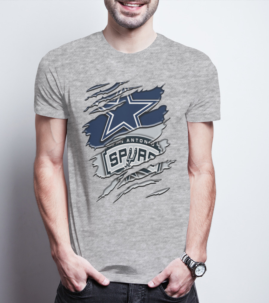 Dallas Cowboys San Antonio Spurs Rah 048 T-Shirt
