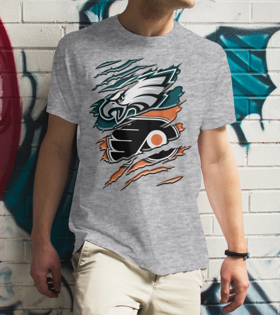 Philadelphia Eagles Flyers Rah 056 T-Shirt