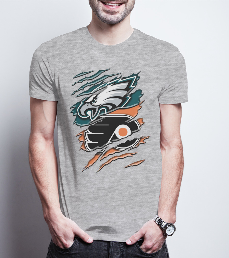 Philadelphia Eagles Flyers Rah 056 T-Shirt