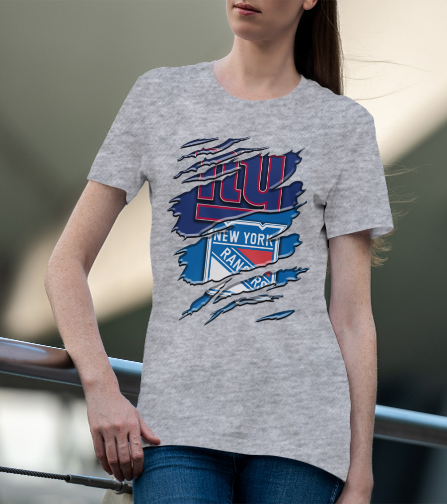 New York Giants New York Rangers Rah 065 T-Shirt