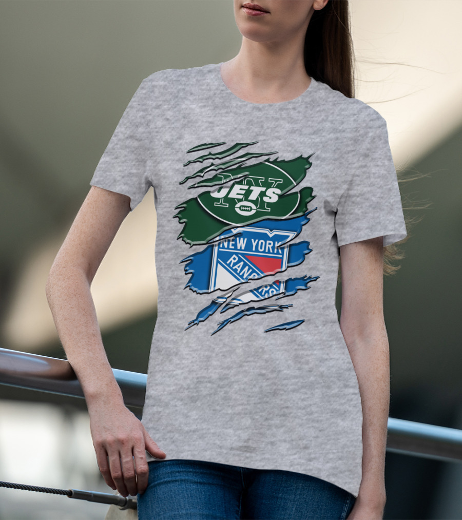 New York Jets Rangers Combination T-Shirt