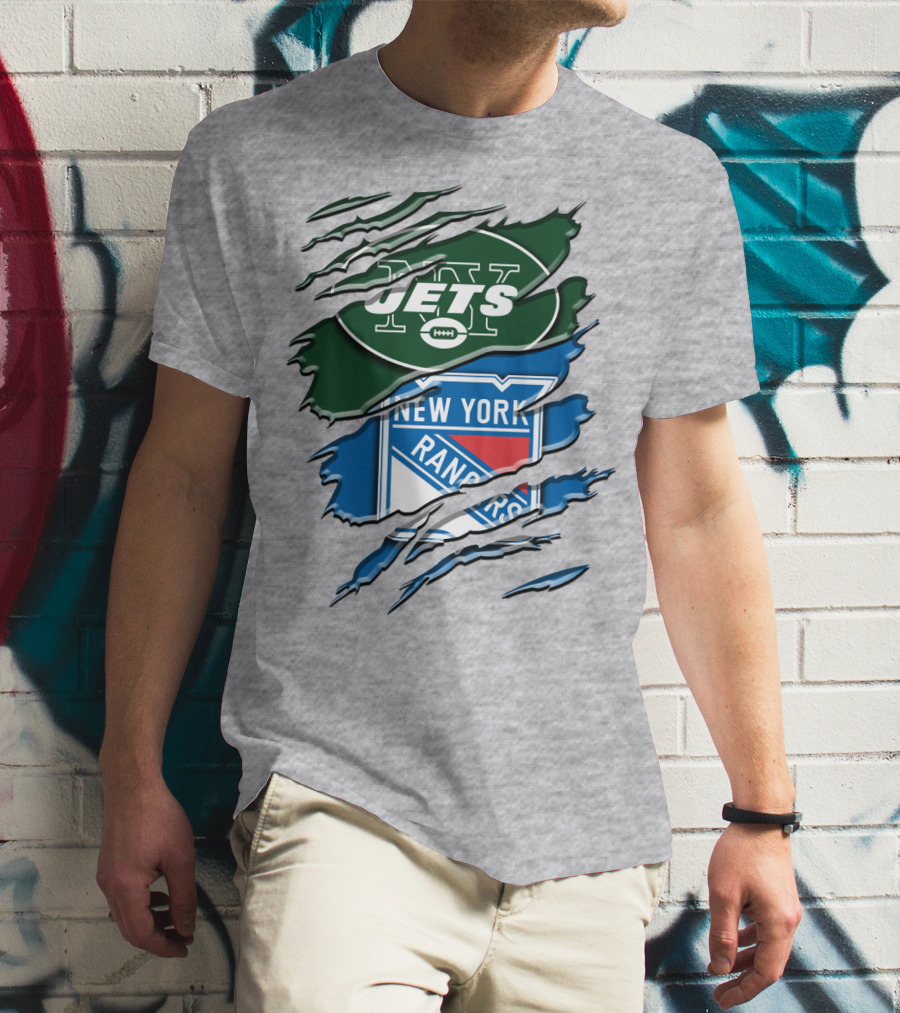 New York Jets Rangers Combination T-Shirt