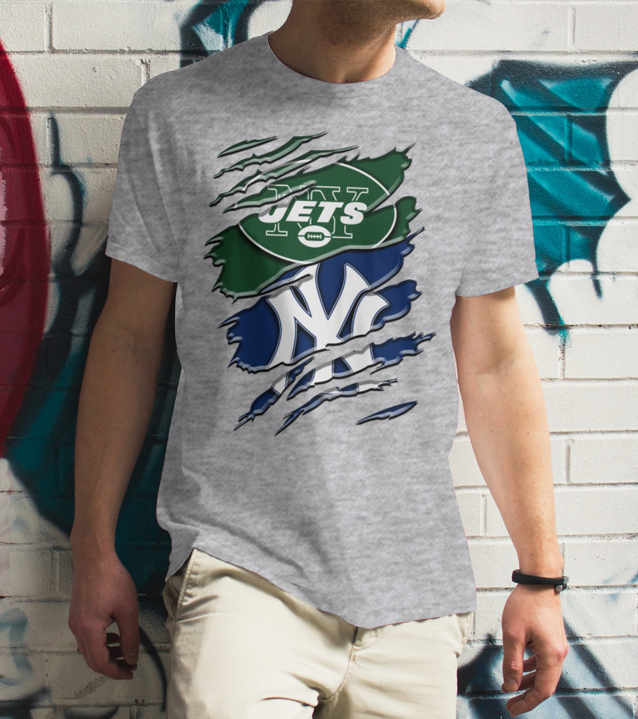 Ny Jets Yankees Rah 071 T-Shirt
