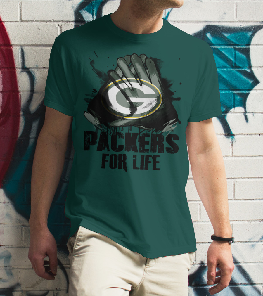Green Bay Packers For Life T-Shirt