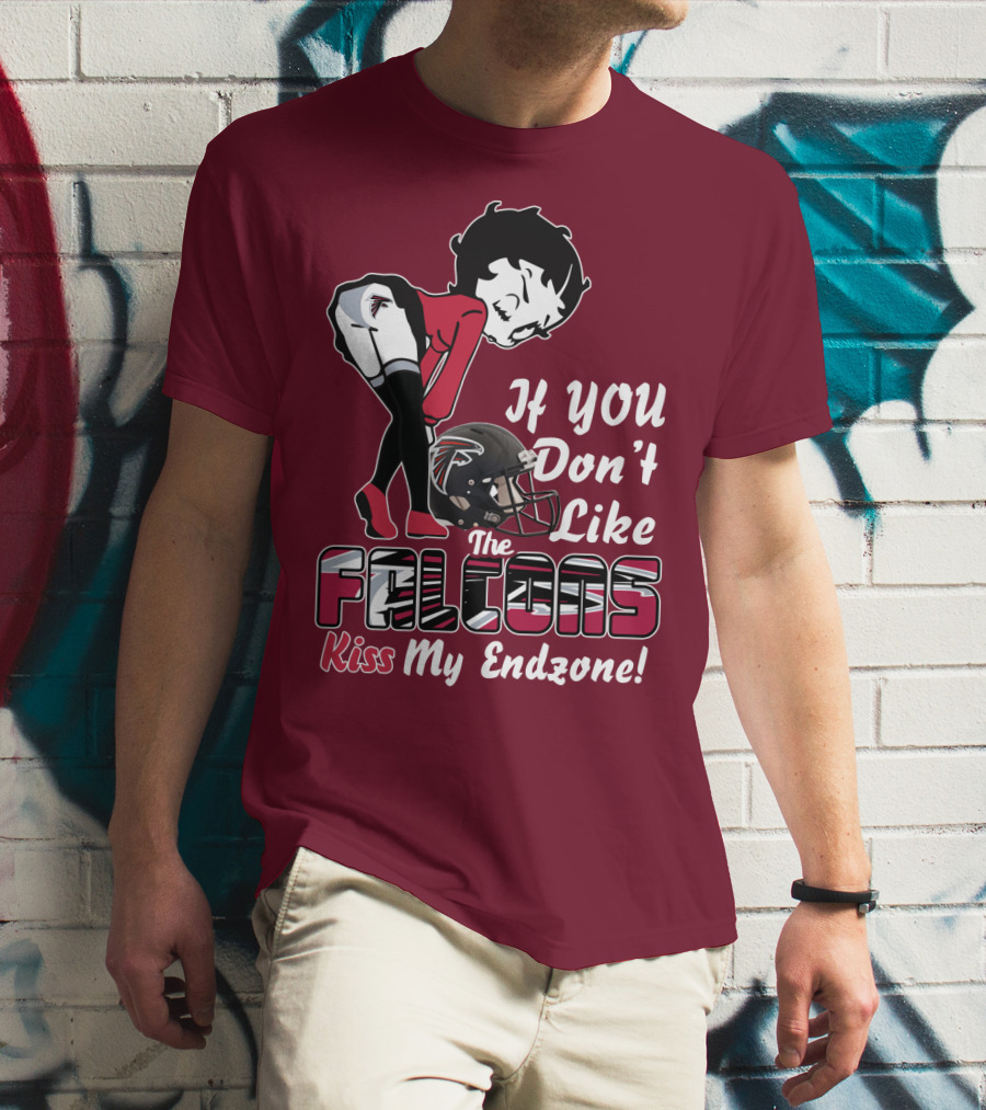 If You Don't Like The Falcons Kiss My Endzone T-Shirt