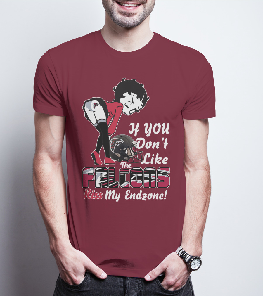 If You Don't Like The Falcons Kiss My Endzone T-Shirt