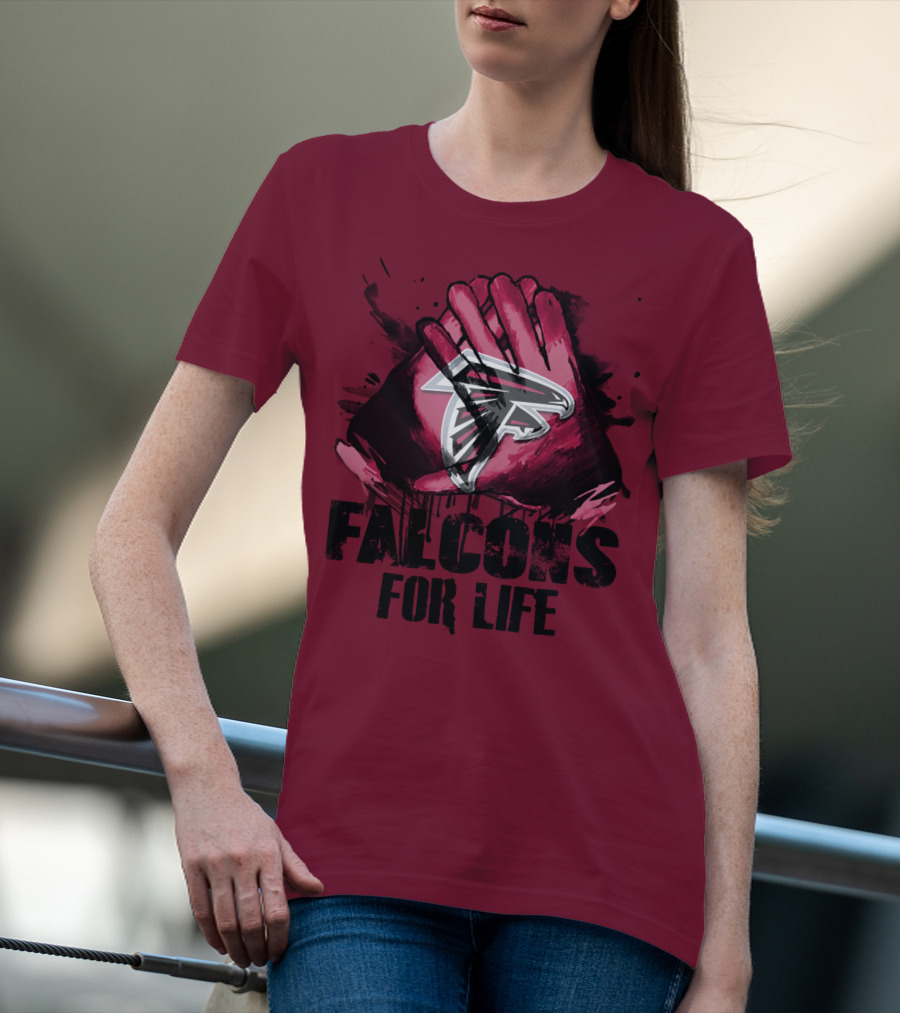 Atlanta Falcons For Life T-Shirt