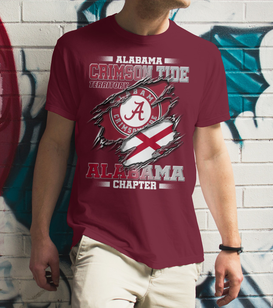 Alabama Crimson Tide Territory Alabama Chapter Crimson Tide T-Shirt