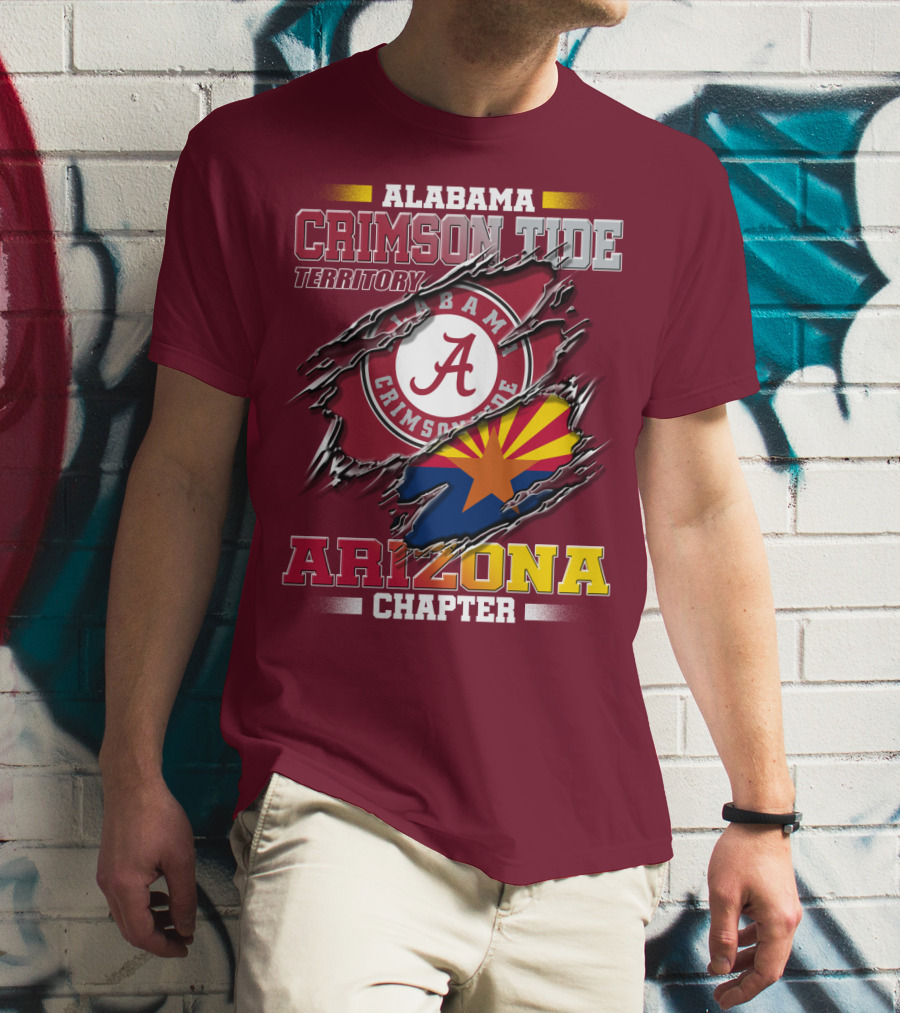 Alabama Crimson Tide Territory Arizona Chapter T-Shirt