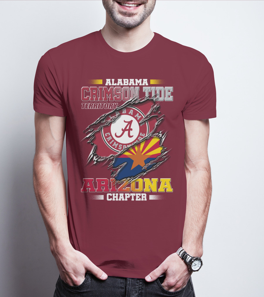 Alabama Crimson Tide Territory Arizona Chapter T-Shirt