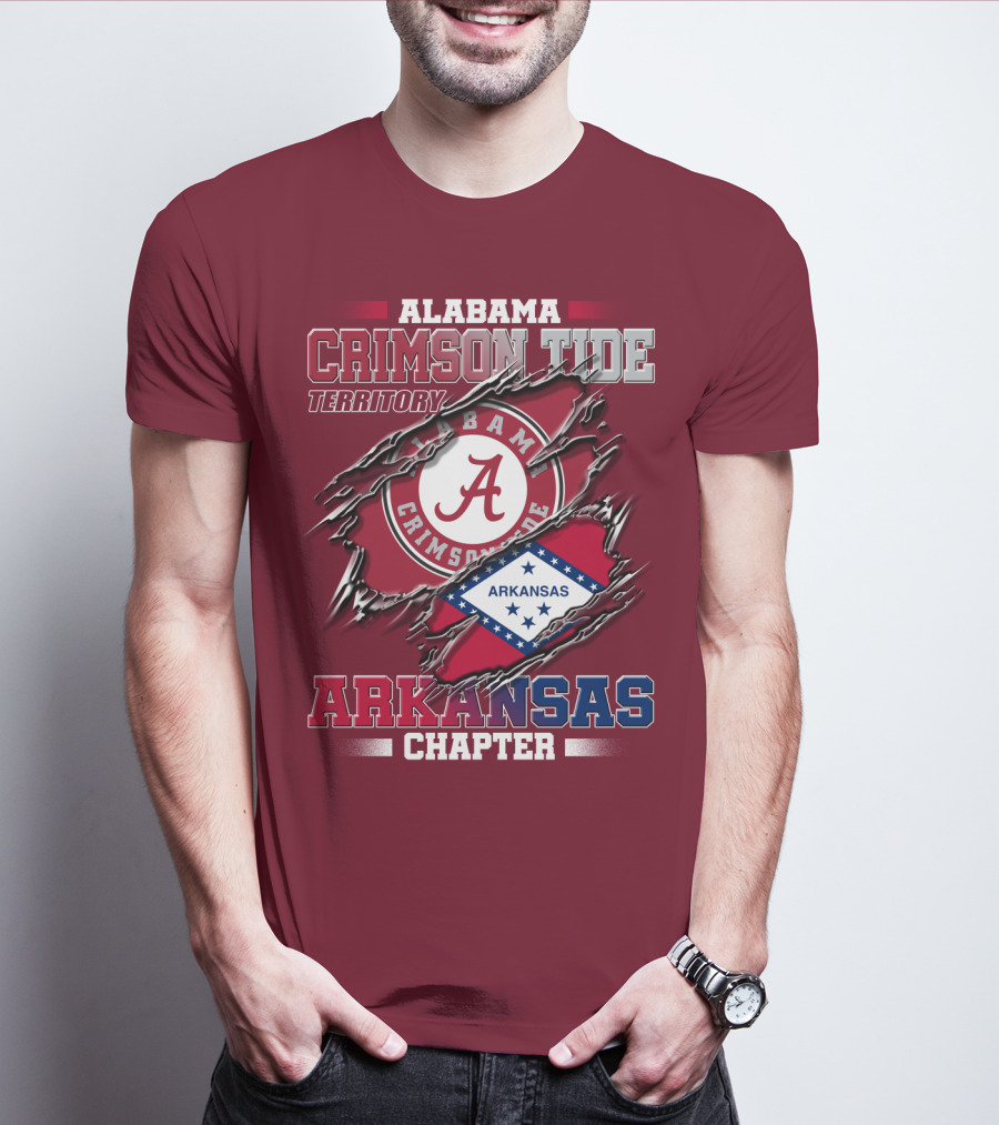 Alabama Crimson Tide Territory Arkansas Chapter T-Shirt