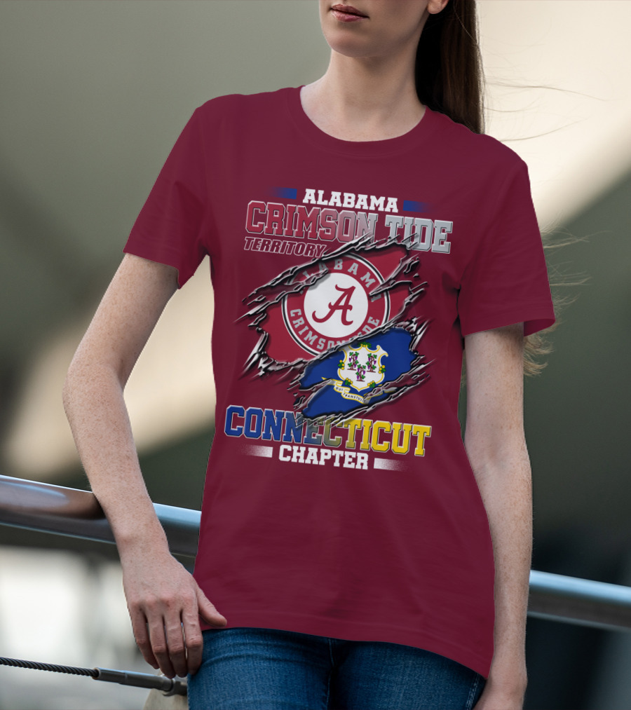 Alabama Crimson Tide Territory Connecticut Chapter T-Shirt