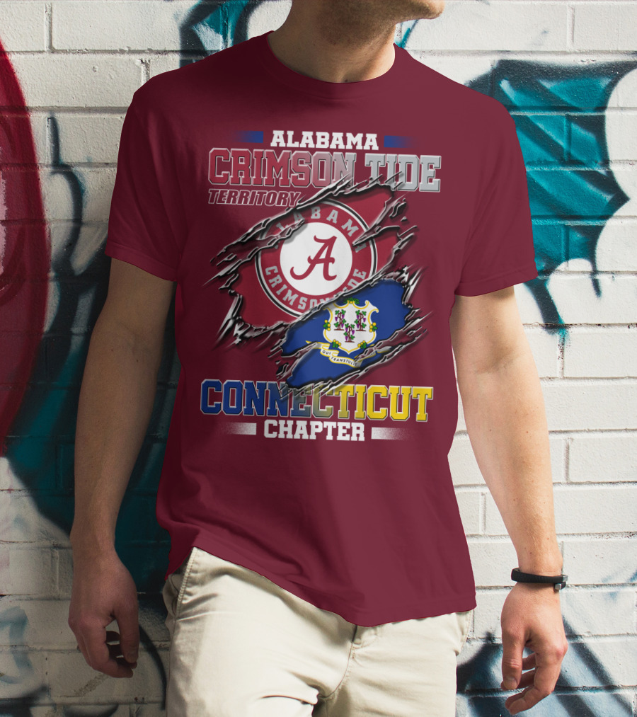 Alabama Crimson Tide Territory Connecticut Chapter T-Shirt