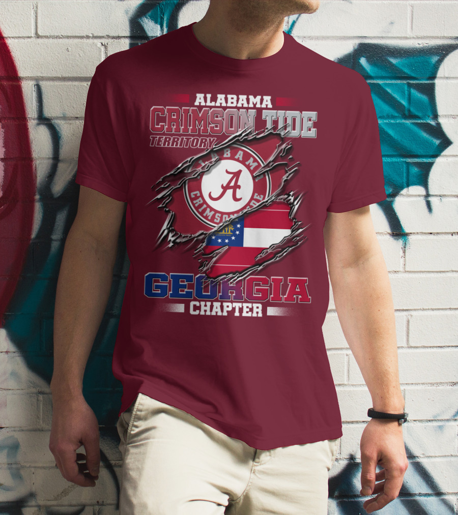Alabama Crimson Tide Territory Georgia Chapter T-Shirt