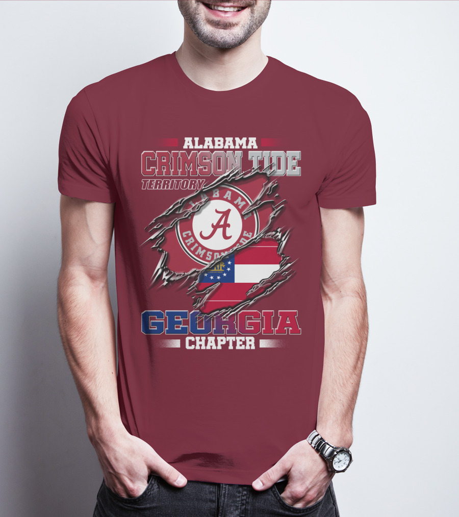 Alabama Crimson Tide Territory Georgia Chapter T-Shirt