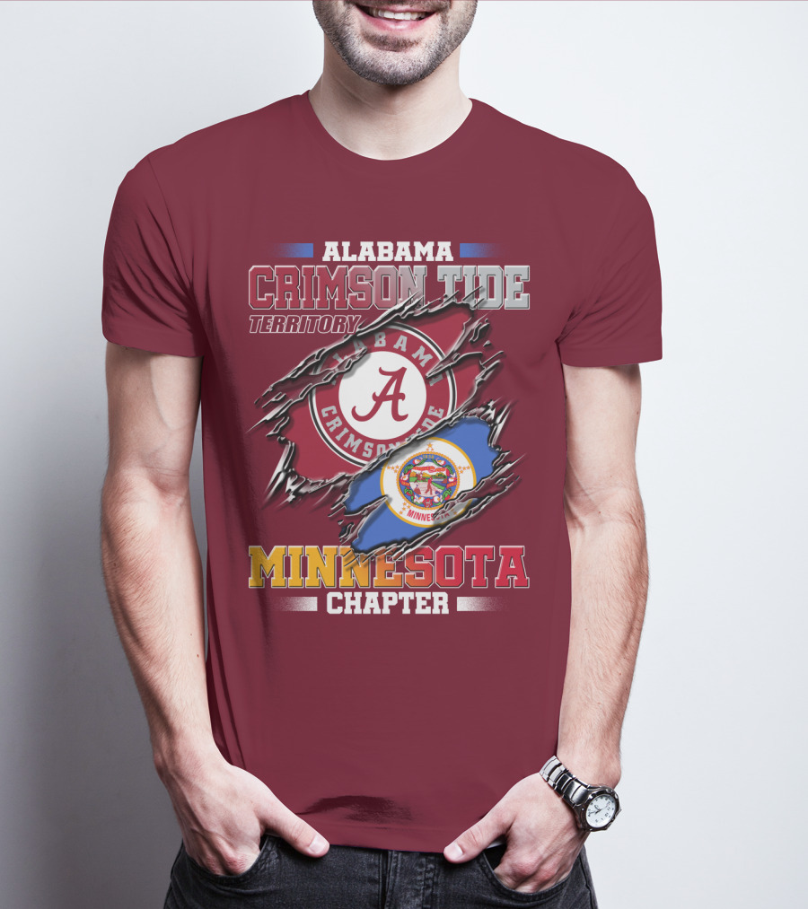 Alabama Crimson Tide Territory Minnesota Chapter T-Shirt