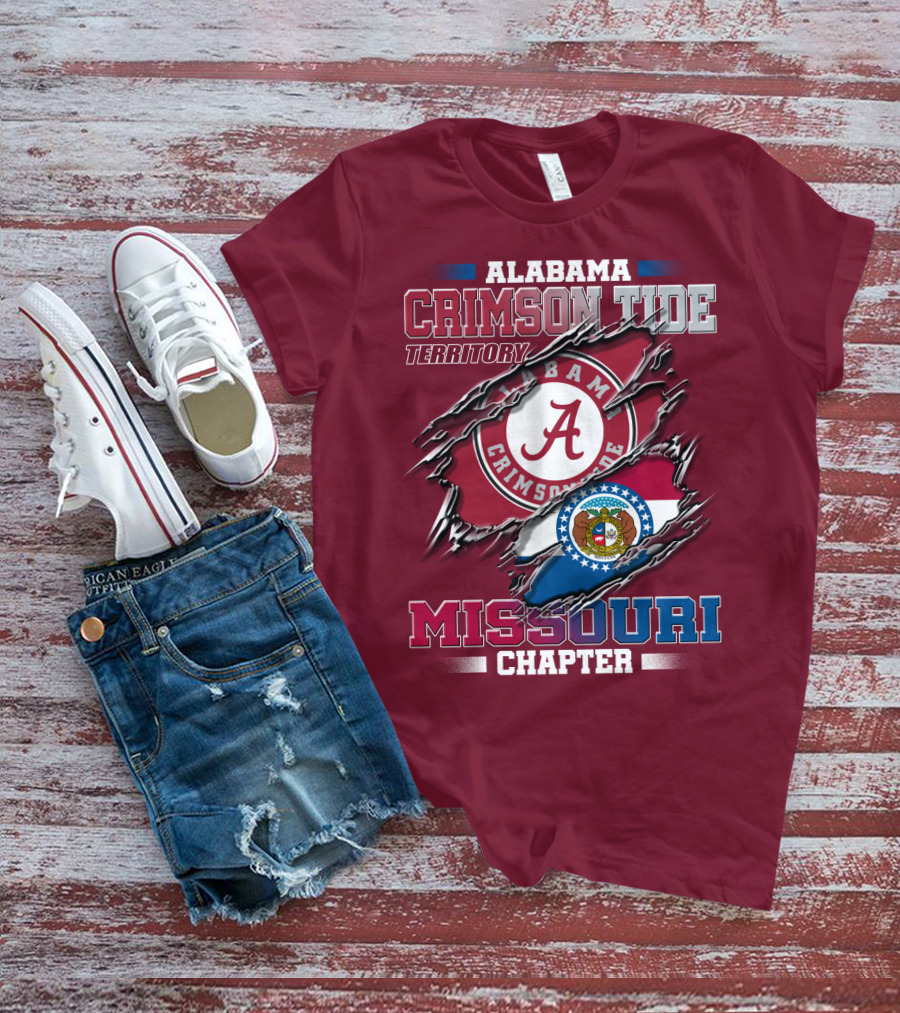 Alabama Crimson Tide Territory Missouri Chapter T-Shirt